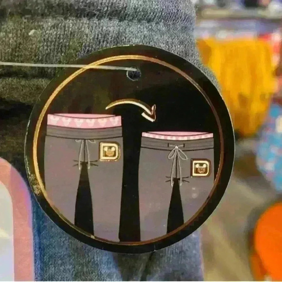 Disney Parks Sweatpants w/Pink Mickey
Elastic Band NWT - Picture 8 of 9